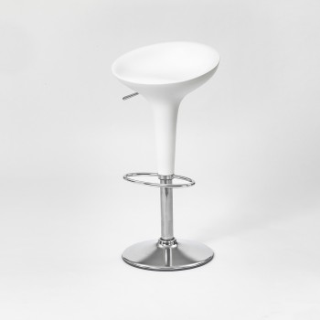 Bar Stool Bombo, white