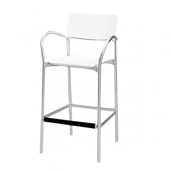 Bar Stool Breeze, white