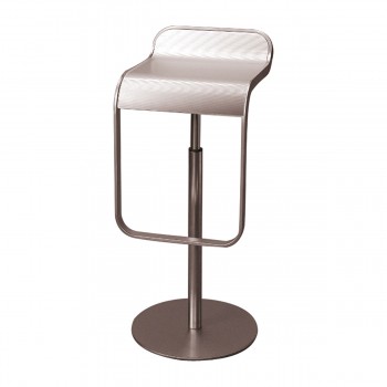 Bar Stool Lem, alu silver