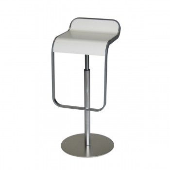 Bar Stool Lem, white