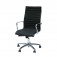 Swivel Armchair Blackline, black