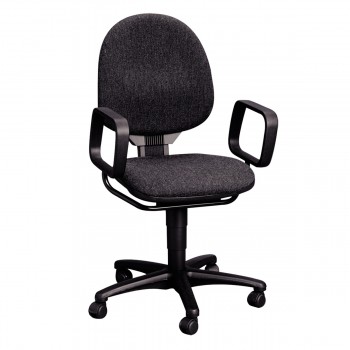 Swivel Chair with armrests, anthracite