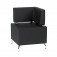 Seating-Element Multi III (corner), black