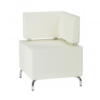 Seating-Element Multi III (corner), white