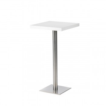 Standing Table Quadro, white