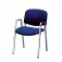 Chair Dublin with armrests, blue